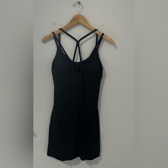 Old Navy Active Cloud Plus Workout Black Strappy Dress LP NWT - Picture 2 of 8